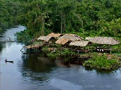 Village Warao sur l'Ornoque